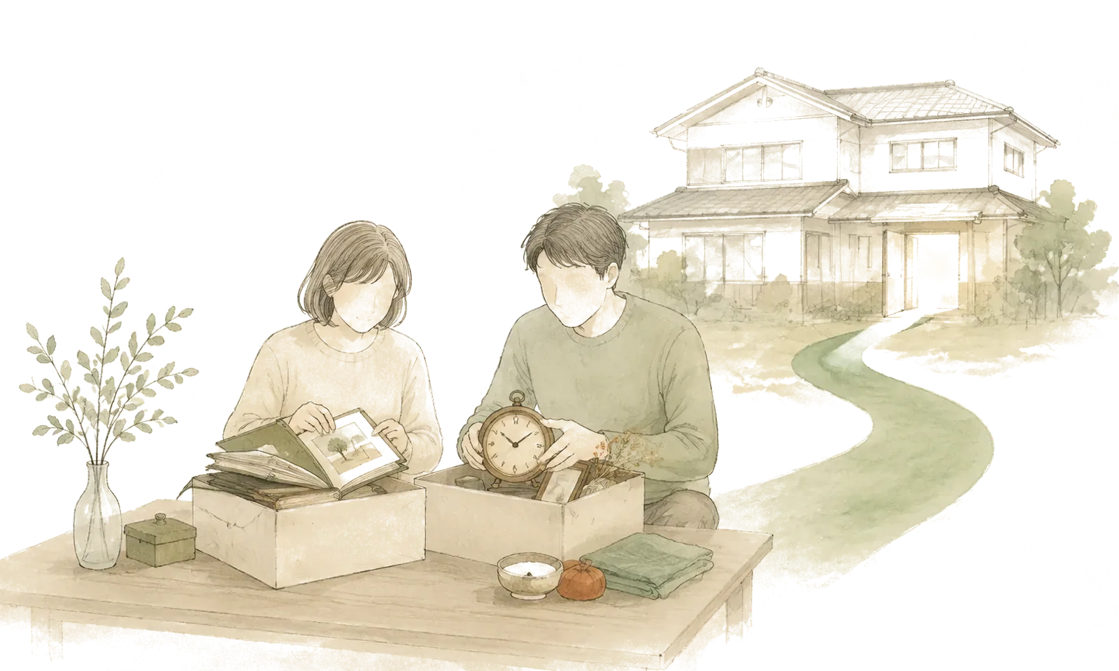思い出を整える家じまい