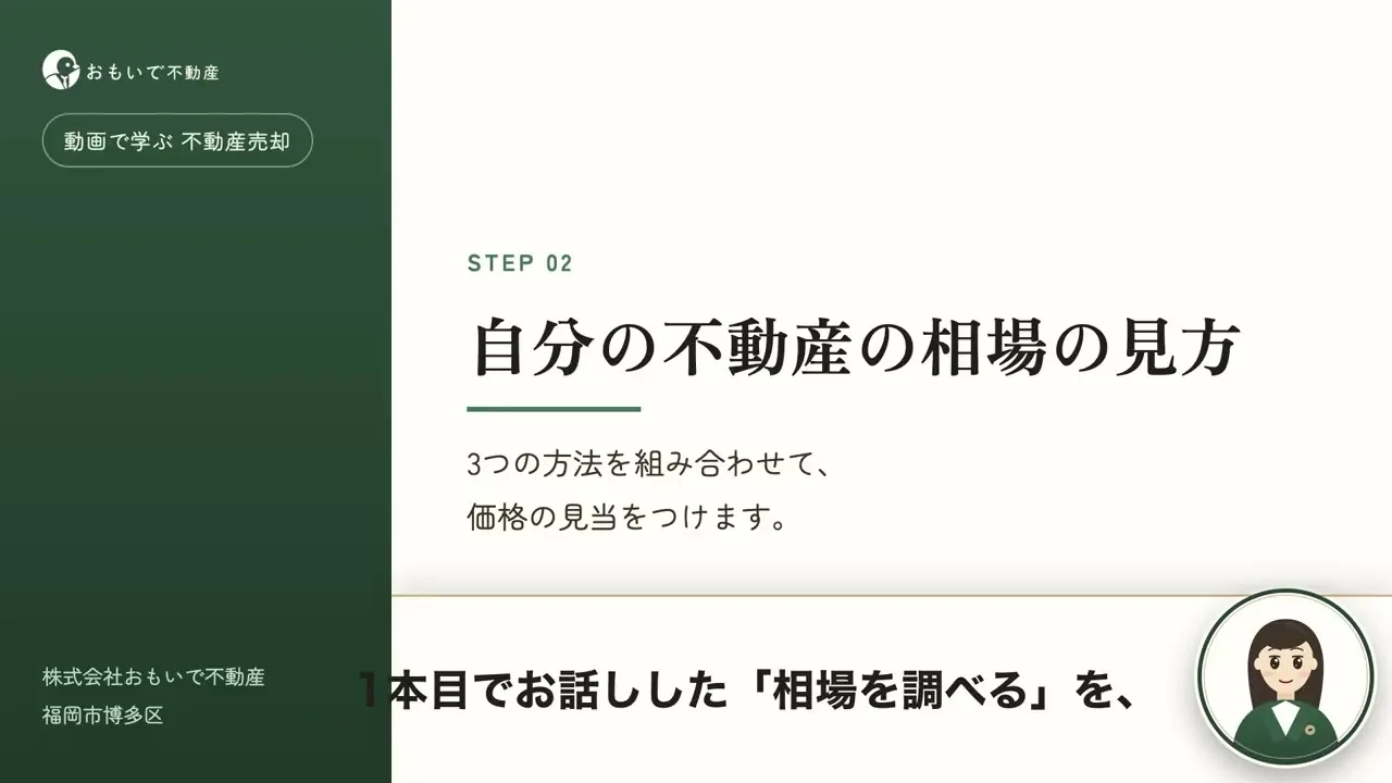 STEP02 自分の不動産の相場の見方