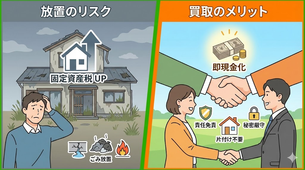 不動産買取メリット