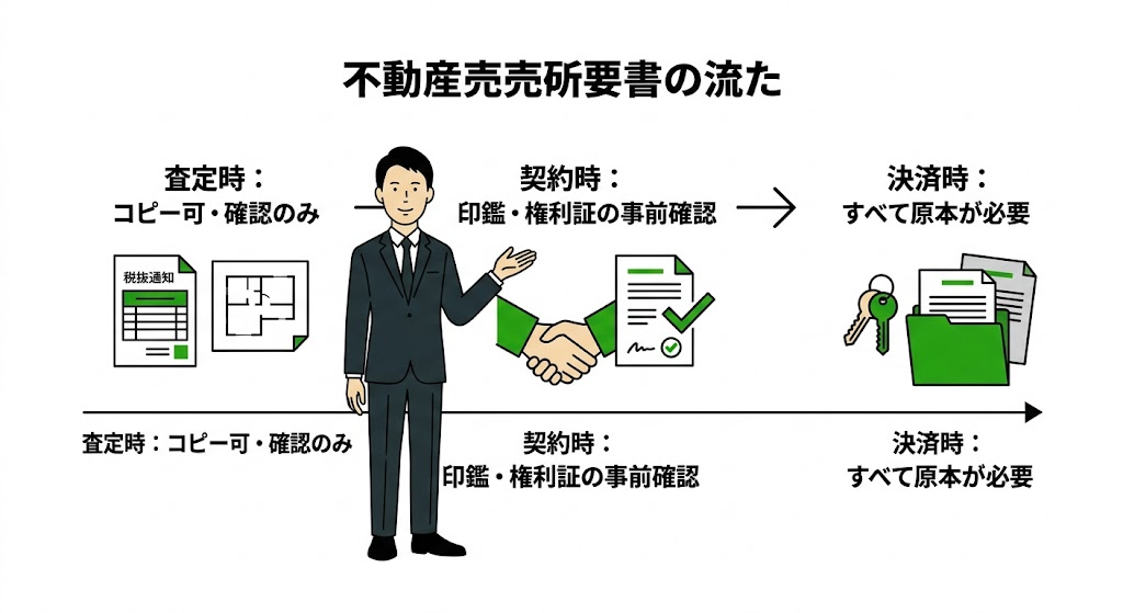 博多区吉塚不動産売却時の必要書類タイムライン