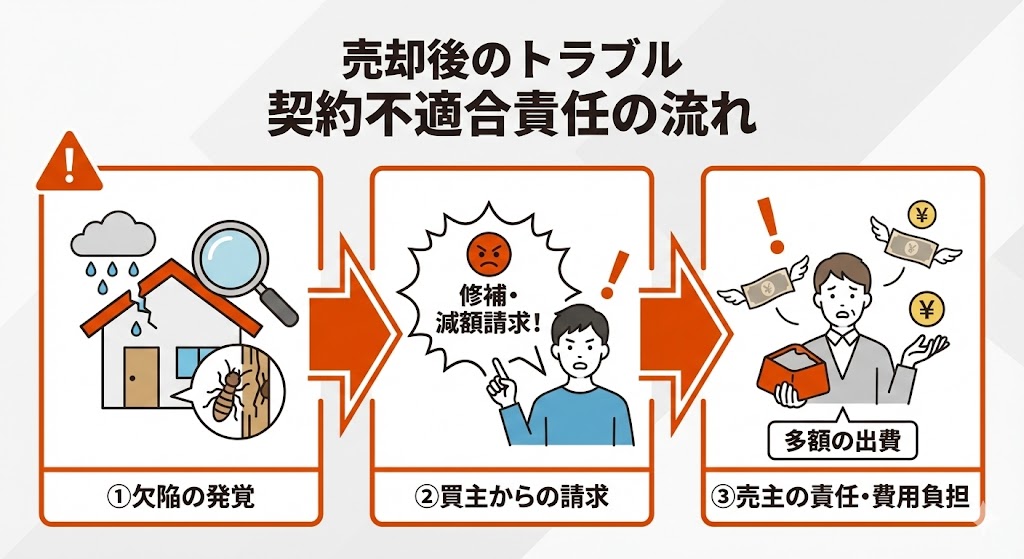 契約不適合責任の追及フロー
