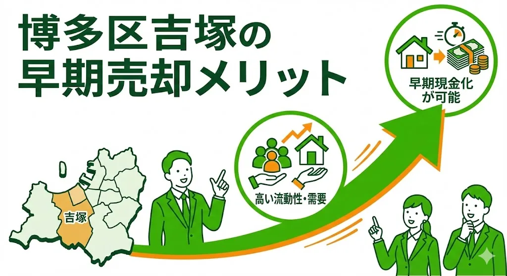 博多区吉塚の売却メリット